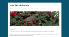 Desktop Screenshot of denisewightbirds.com